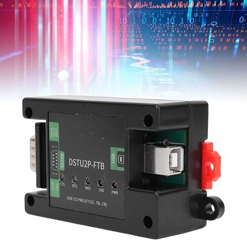 محول تسلسلي Sanpyl USB إلى RS232 PRO، وحدة محول معزولة للطاقة مع شريحة FT232 صناعية، موصل DB9 ذكر إلى USB B مع التوصيل والتشغيل in Kuwait
