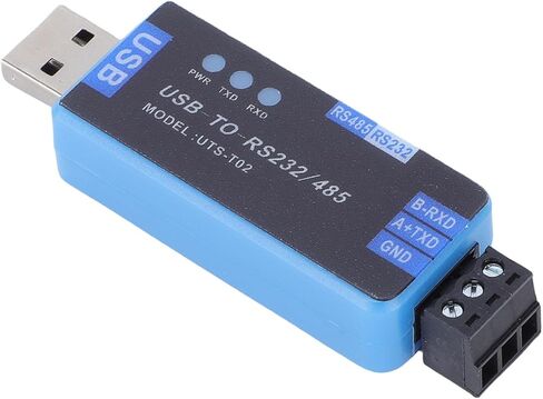 محول USB إلى 485 232، محول تسلسلي مزدوج المنفذ عالي السرعة مع مؤشرات LED وصمام الاسترداد الذاتي، للأتمتة الصناعية ونظام التحكم in Kuwait