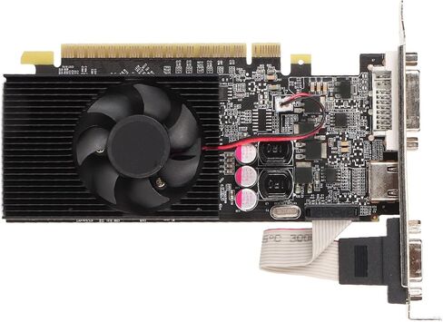 Pomya GT730 2GB GDDR3 Graphics Card, Core Frequency 810MHz, Cooling Fan, 2560x1600 Resolution, PCI Express 2.0 16X Slot, Support for 10, for Vista, for Linux, 11, 7, 8 (GT730 2GB in Saudi Arabia