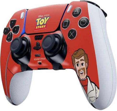 Skinit Decal Gaming Skin Compatible with PS5 DualSense Edge Pro Controller - Officially Licensed Disney Toy Story Duke Caboom Design in Saudi Arabia