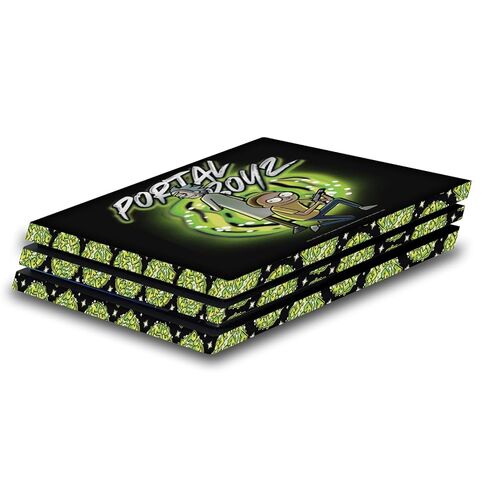 Head Case Designs Officially Licensed Rick And Morty The Space Cruiser Graphics Vinyl Sticker Gaming Skin Decal Cover Compatible With Sony PlayStation 4 PS4 Pro Console in Saudi Arabia
