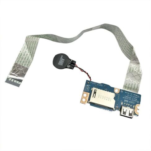 USB SD Card Reader IO Board Replacement for Dell Inspiron 15 5570 5575 I5575-A214SLV LS-F121P P75F 0XX86G 0PXH3Y in Saudi Arabia