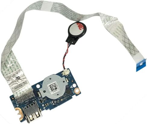 USB SD Card Reader IO Board Replacement for Dell Inspiron 15 5570 5575 I5575-A214SLV LS-F121P P75F 0XX86G 0PXH3Y in Saudi Arabia