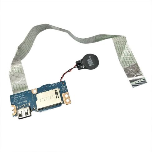 USB SD Card Reader IO Board Replacement for Dell Inspiron 15 5570 5575 I5575-A214SLV LS-F121P P75F 0XX86G 0PXH3Y in Saudi Arabia