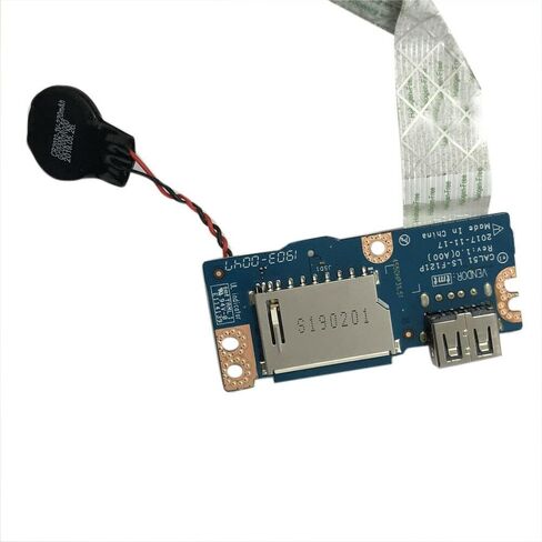 USB SD Card Reader IO Board Replacement for Dell Inspiron 15 5570 5575 I5575-A214SLV LS-F121P P75F 0XX86G 0PXH3Y in Saudi Arabia