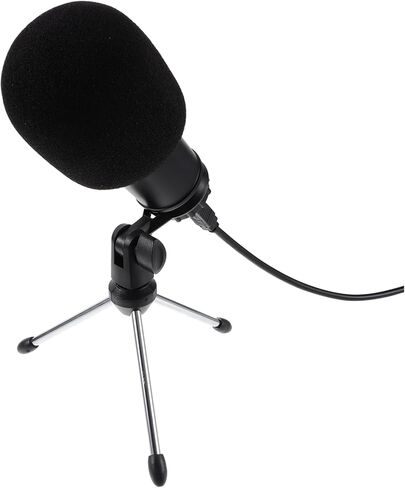 USB Condenser Microphone with Cardioid Pickup Noise Reducing Streaming Mic for Video Conference and Recording Plug and Play Desktop Tripod Compatible with Computer and Laptop in Saudi Arabia