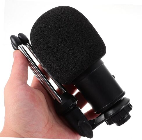 USB Condenser Microphone with Cardioid Pickup Noise Reducing Streaming Mic for Video Conference and Recording Plug and Play Desktop Tripod Compatible with Computer and Laptop in Saudi Arabia