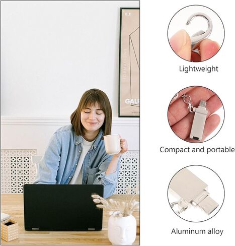 محول قارئ بطاقة ذاكرة Micro USB مع محول بيانات الهاتف للهواتف الذكية المحمولة، قارئ بطاقة ذاكرة USB متوافق مع وحدة تخزين متنقلة رقمية آمنة صغيرة in Kuwait