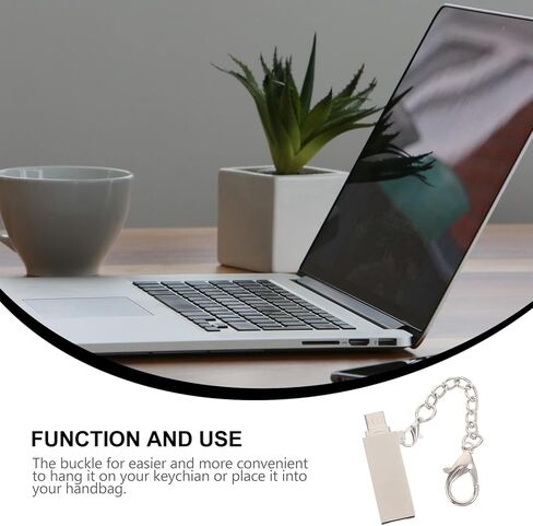 Vaguelly Micro USB Memory Card Reader Data Transducer Portable USB 2.0 Reader Adapter for Mobile Smartphones and Tablets Compatible with Tf Cards in Saudi Arabia