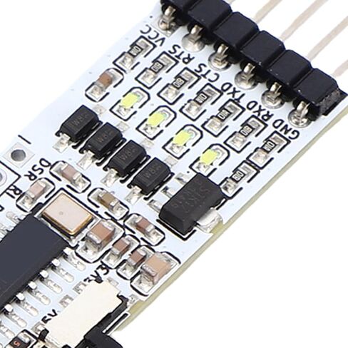 EBTOOLS USB إلى TTL وحدة محول محول تسلسلي، واجهة USB كاملة السرعة، 3.3 فولت 5 فولت دعم الجهد المزدوج، نطاق معدل الباود 50 بت في الثانية إلى 2 ميجابت في الثانية، مع سلك توصيل in Kuwait