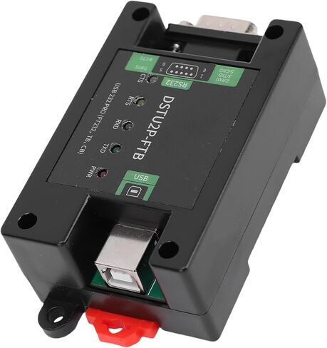 وحدة محول Sanpyl USB إلى RS232 الصناعية، محول تسلسلي مع عزل الطاقة، شريحة FT232 لنقل البيانات المستقر، واجهة USB B ذكر DB9 in Kuwait