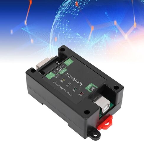وحدة محول Sanpyl USB إلى RS232 الصناعية، محول تسلسلي مع عزل الطاقة، شريحة FT232 لنقل البيانات المستقر، واجهة USB B ذكر DB9 in Kuwait