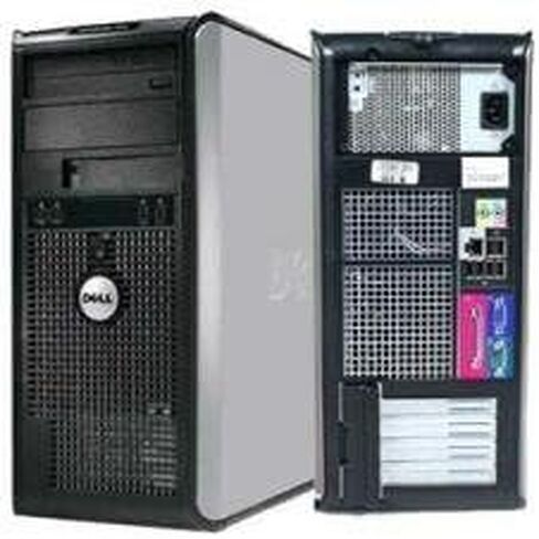 Microsoft Registered Refurbisher-- Dell 755 Mini Tower Intel Core 2 Duo 2.83GHz, 4G DDR2 Memory, 160GB Hard Drive, DVD/CDRW, WIFI, Video Card, Windows 7 Home Premium 32, 1 Year Warranty! in Saudi Arabia