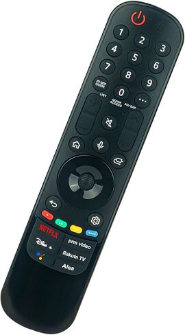 جهاز التحكم عن بعد لاستبدال الصوت ينطبق على تلفزيون LG 50UQ7070ZUE 43UQ7070ZUD 55UQ7070ZUE 50UQ8000AUB 65NANO80AQA 86QNED90UQA 75QNED85UQA 28LM400B-PU 43UQ7590PUB 55UQ8000AUB 70UN7070PUA OLED65C2AUA OLED42C2AUA in Saudi Arabia