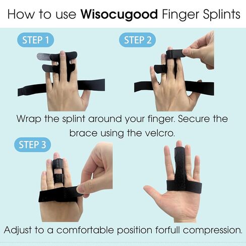 Trigger Finger Splint,Finger Brace,Broken Fingers Straightening,Pain Relief,Arthritis or Support for Fingers,Knuckle Splint Fits Index/Middle/Ring,Adjustable straps for Left or Right Hand (Pink) in Saudi Arabia