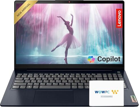 كمبيوتر محمول Lenovo IdeaPad مقاس 15.6 بوصة مزود بتطبيق Microsoft 365 Home and Business • ذاكرة وصول عشوائي (RAM) سعة 8 جيجابايت • محرك أقراص PCIe SSD سعة 256 جيجابايت • Intel Core • Wi-Fi 6 • بطارية بقوة 11 ساعة • وحدة تخزين سحابية سعة 1 تيرابايت • Win 1 in Kuwait