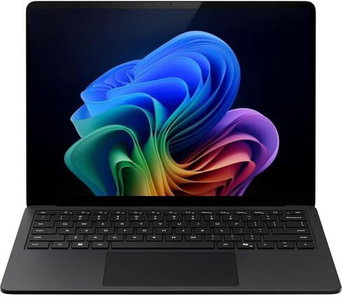 كمبيوتر محمول Microsoft Surface للأعمال (2025) يعمل بنظام Windows 11 Pro Copilot+ PC، شاشة 13.8 بوصة Qualcomm Snapdragon X Plus، ذاكرة وصول عشوائي 16 جيجابايت، سعة تخزين 512 جيجابايت SSD، أسود in Kuwait