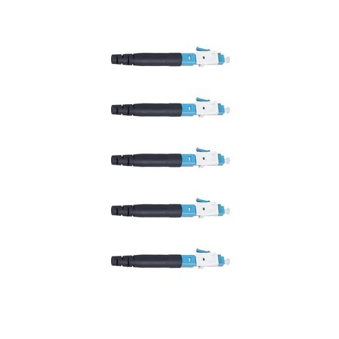 20 pcs LC Singlemode Fiber Optic Quick Assembly Connector Fiber Optic Fast Connectors Singlemode 9/125 Mechanical Connectors Adapter for 0.9/2.0/3.0/2.0 * 3.0mm Singlemode Fiber Cable in Saudi Arabia