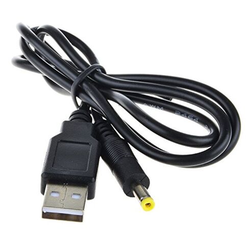 PwrON USB A إلى تيار مستمر 5 فولت 4.0 مللي متر/1.7 مللي متر كابل محول الطاقة الرصاص 80 سنتيمتر شاحن لكبار السن iPAQ in Saudi Arabia