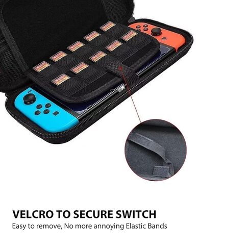 USonline911 Carrying Case Protector Case Cover Compatible for Nintendo Switch, Hard Shell Travel Carrying Case, Pouch Case for Switch Console & Accessories in Saudi Arabia