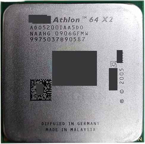 A X2 5200+ 2.7GHz Dual-Core CPU ADO5200IAA5DO ADO5200IAA5DU ADO5200IAA5DD Processor Socket AM2 940pin in Saudi Arabia