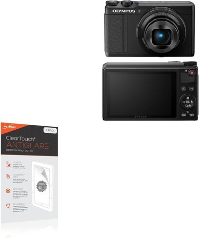 واقي شاشة BoxWave متوافق مع Olympus XZ-10 - ClearTouch مضاد للتوهج (عبوتان)، طبقة رقيقة غير لامعة مضادة لبصمات الأصابع in Kuwait