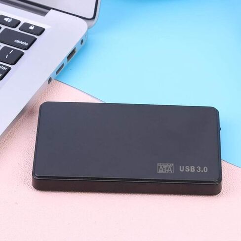 Hard Drive Enclosure, External Storage Enclosure for USB 3.0/2.0 SATA 2.5 Inch Mobile HDD, SATA HDD/SSD Computer Accessories Enclosure Adapter in Saudi Arabia