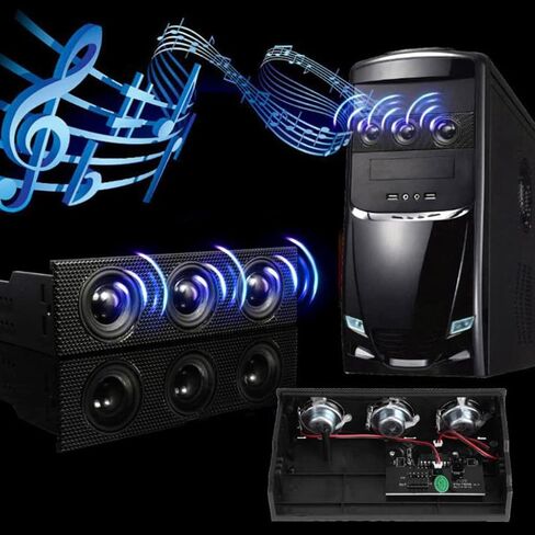 Front Panel Media Dashboard PC Speaker Stereo Surround Computer for Case Built i in Saudi Arabia