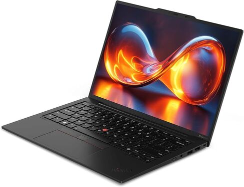 لاب توب لينوفو ثينك باد X1 كاربون الجيل 12، انتل الترا 7-155U، ذاكرة الوصول العشوائي LPDDR5x سعة 32 جيجا، 2 تيرابايت PCIe SSD، شاشة WUXGA 14 بوصة (1920x1200)، رسومات مدمجة، لوحة مفاتيح بإضاءة خلفية، قارئ FP، W11 Pro، Eclipse Black in Kuwait