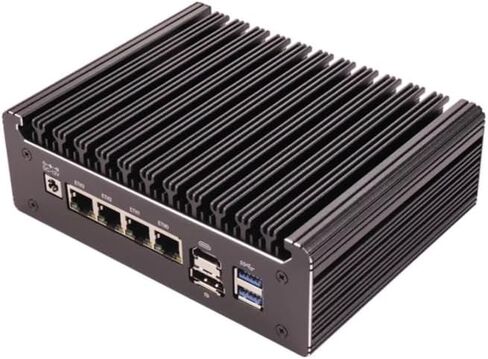 Firewall Hardware Appliance Inter Processor N150 Mini PC, 4*i226V 2.5GbE LAN, 4 Core and 4 Thread,1*M.2 2280,2*SATA3.0,2*USB2.0,2*USB3.0,1*DDR4 2400-3200MHz(NO RAM NO SSD) in Saudi Arabia