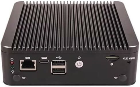 Firewall Hardware Appliance Inter Processor N150 Mini PC, 4*i226V 2.5GbE LAN, 4 Core and 4 Thread,2*USB2.0,2*USB3.0,1*M.2 2280,2*SATA3.0,DDR4 2400-3200MHz(NO RAM NO SSD) in Saudi Arabia