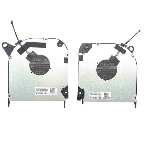 وحدة المعالجة المركزية الجديدة من BestParts + مروحة تبريد وحدة معالجة الرسومات البديلة لـ HP Omen 16-U، 16-u1000، 16-u1xxx 16t-u1xxx، P/N: SPS-N43727-001 (ملاحظة: فقط لسلسلة الرسومات RTX 4060/4070) in Saudi Arabia