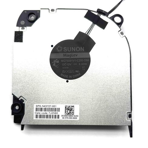 وحدة المعالجة المركزية الجديدة من BestParts + مروحة تبريد وحدة معالجة الرسومات البديلة لـ HP Omen 16-U، 16-u1000، 16-u1xxx 16t-u1xxx، P/N: SPS-N43727-001 (ملاحظة: فقط لسلسلة الرسومات RTX 4060/4070) in Saudi Arabia