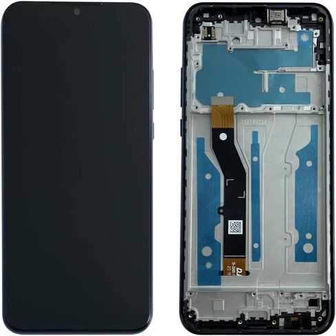 for Motorola Moto G Play 2021 LCD Screen Frame XT2093 XT2093-3 XT2093-6 XT2093-7 XT2093DL LCD Display Touch Screen Digitizer Assembly with Frame Replacement Part in Saudi Arabia