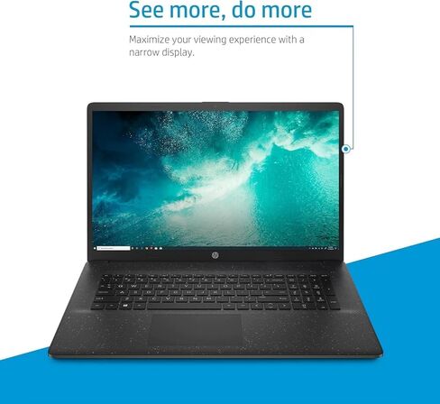 HP 17 Laptop (17.3" FHD Anti-Glare, Intel 10-Core 7 150U (> i7-1355U), 32GB RAM, 1TB SSD) for Business, Home, Students, Narrow Bezel, Numeric Keypad, Fast Charge, Webcam, Wi-Fi 6, Win 11 Pro in Saudi Arabia