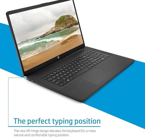 HP 17 Laptop (17.3" FHD Anti-Glare, Intel 10-Core 7 150U (> i7-1355U), 32GB RAM, 1TB SSD) for Business, Home, Students, Narrow Bezel, Numeric Keypad, Fast Charge, Webcam, Wi-Fi 6, Win 11 Pro in Saudi Arabia
