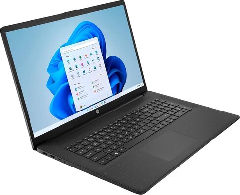 HP 17 Laptop (17.3" FHD Anti-Glare, Intel 10-Core 7 150U (> i7-1355U), 32GB RAM, 1TB SSD) for Business, Home, Students, Narrow Bezel, Numeric Keypad, Fast Charge, Webcam, Wi-Fi 6, Win 11 Pro in Saudi Arabia