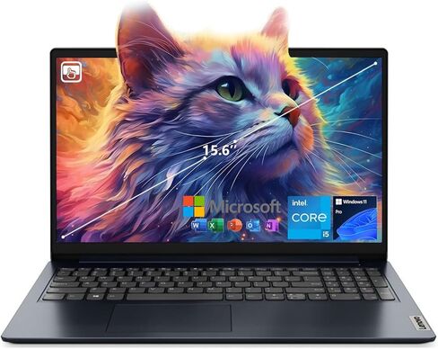 لاب توب لينوفو ايديا باد 1i، شاشة لمس 15.6 بوصة فل اتش دي، معالج انتل كور i5-1235U، ذاكرة الوصول العشوائي 16 جيجا، 512 جيجا اس اس دي، كاميرا ويب، HDMI، واي فاي 6، ويندوز 11 برو (متجدد) in Kuwait
