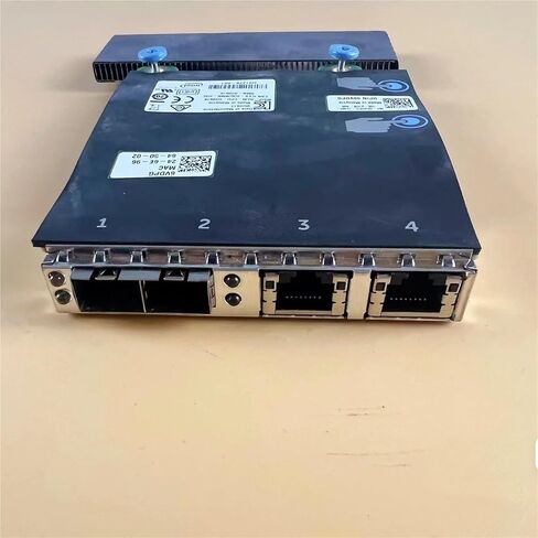 بطاقة الشبكة ذات 4 منافذ 6VDPG 06VDPG لـ X710 + I350 10GB SFP 1GB 2 منفذ كهربائي مزدوج المنفذ البصري in Kuwait