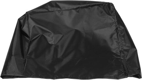 HOMSFOU PC Computer Dust Cover Mid-tower Case Protector 420d Waterproof Anti-dust Desktop CPU Cover Black for Home and Office Use in Saudi Arabia