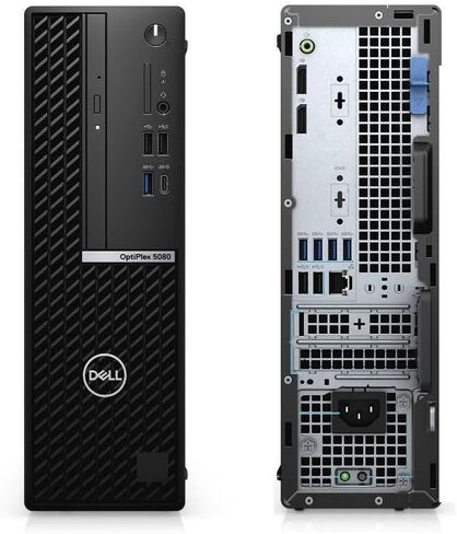 كمبيوتر مكتبي ديل اوبتيبليكس 5080 SFF، كور i5-10500، ذاكرة الوصول العشوائي 16 جيجا، 256 جيجا اس اس دي، ماوس، لوحة مفاتيح، ويندوز 11 برو (متجدد) in Kuwait