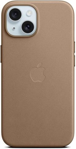 غطاء الحماية المنسوج لهاتف Apple iPhone 15 مع MagSafe - رمادي داكن - MT3C3ZM/A in Kuwait