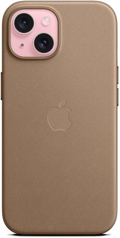 غطاء الحماية المنسوج لهاتف Apple iPhone 15 مع MagSafe - رمادي داكن - MT3C3ZM/A in Kuwait