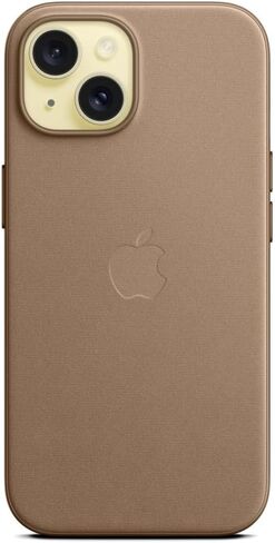 غطاء الحماية المنسوج لهاتف Apple iPhone 15 مع MagSafe - رمادي داكن - MT3C3ZM/A in Kuwait
