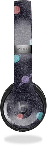 غلاف سماعة رأس لامع لامع متوافق مع Beats Solo 4 - Bright Night Sky - غطاء لاصق واقٍ من الفينيل 3M ممتاز - سهل الاستخدام | صُنع في الولايات المتحدة الأمريكية بواسطة MightySkins in Kuwait