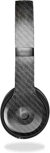 غلاف من ألياف الكربون متوافق مع Beats Solo 4 - مخدوش - غطاء لاصق واقٍ من الفينيل 3M ممتاز - سهل الاستخدام | صُنع في الولايات المتحدة الأمريكية بواسطة MightySkins in Kuwait