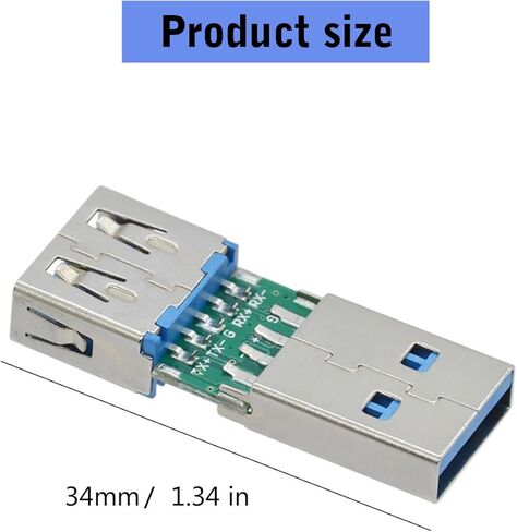USB to Adapter USB3.0 Conversion Head Wide Functionality for Various Devices Including Keyboards USB Connector for Car in Saudi Arabia
