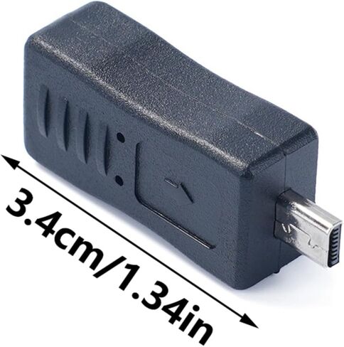 USB Type C Female to MiniUSB 8Pin Male Adapter for Digital Camera Charging and Data Transfer Up to 480Mbps USB C to MiniUSB Adapter in Saudi Arabia