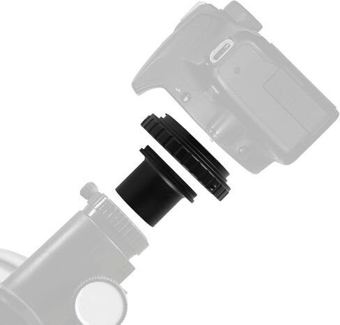 محول تلسكوب Alstar T-Ring وM42 إلى 1.25 بوصة - حزمة مع - مخفض 0.5X in Saudi Arabia