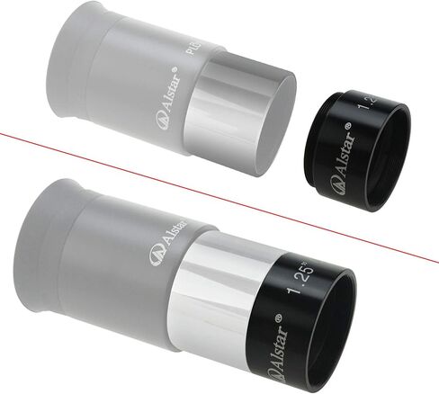 محول تلسكوب Alstar T-Ring وM42 إلى 1.25 بوصة - حزمة مع - مخفض 0.5X in Saudi Arabia
